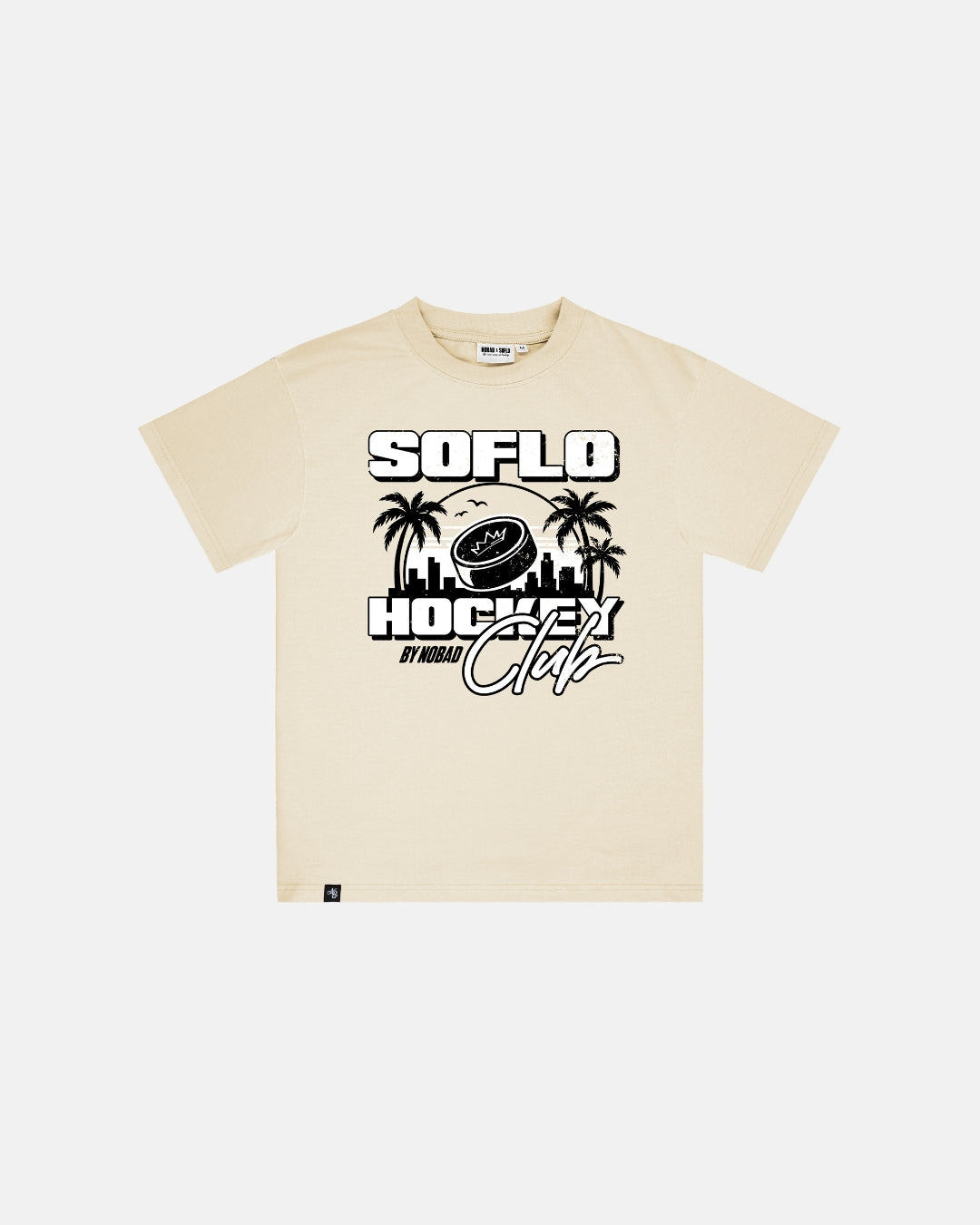 SoFlo Hockey T-Shirt | Tan