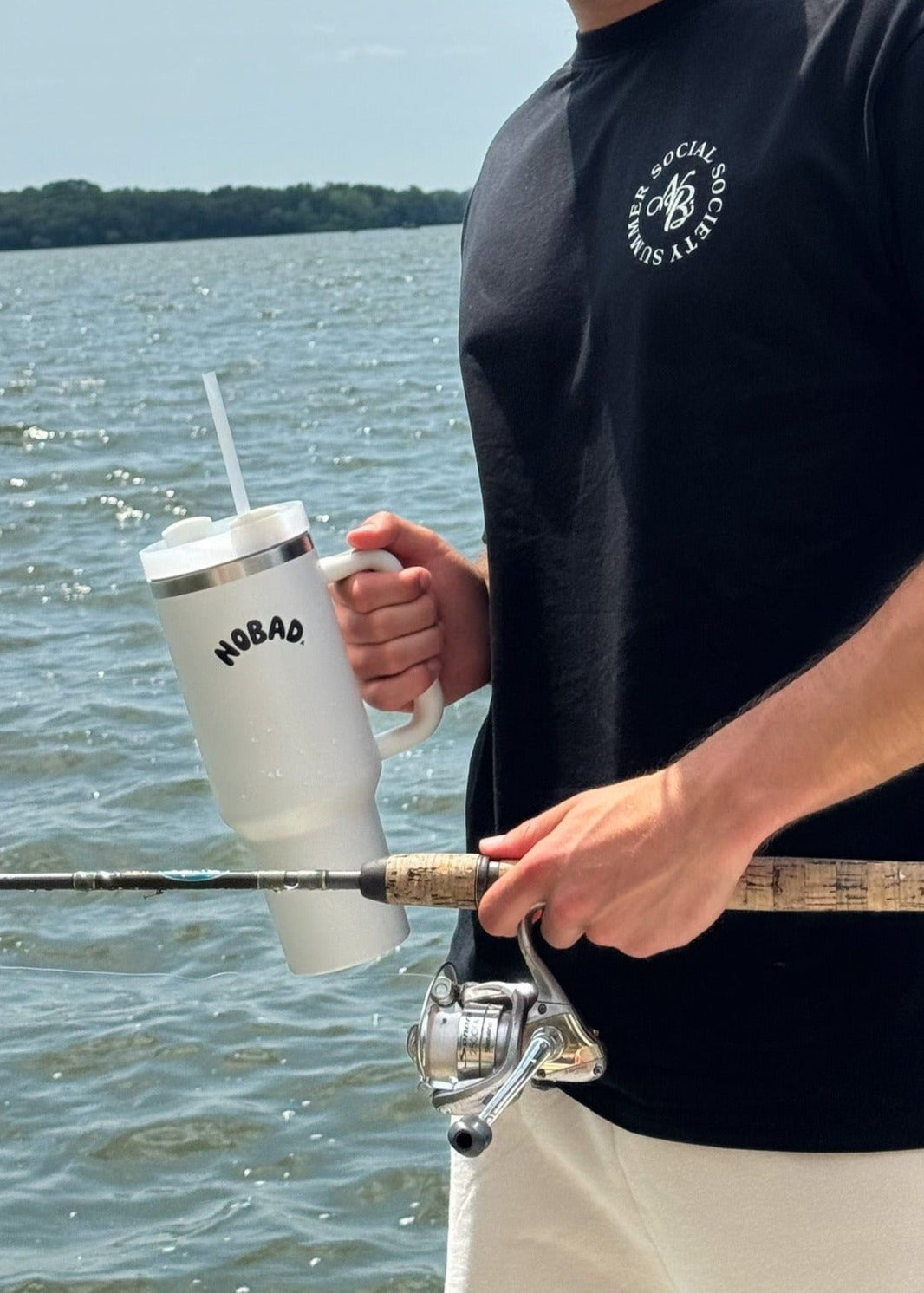 NOBAD STAINLESS STEEL DRINK MUG