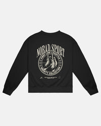 Varsity Crewneck | Black