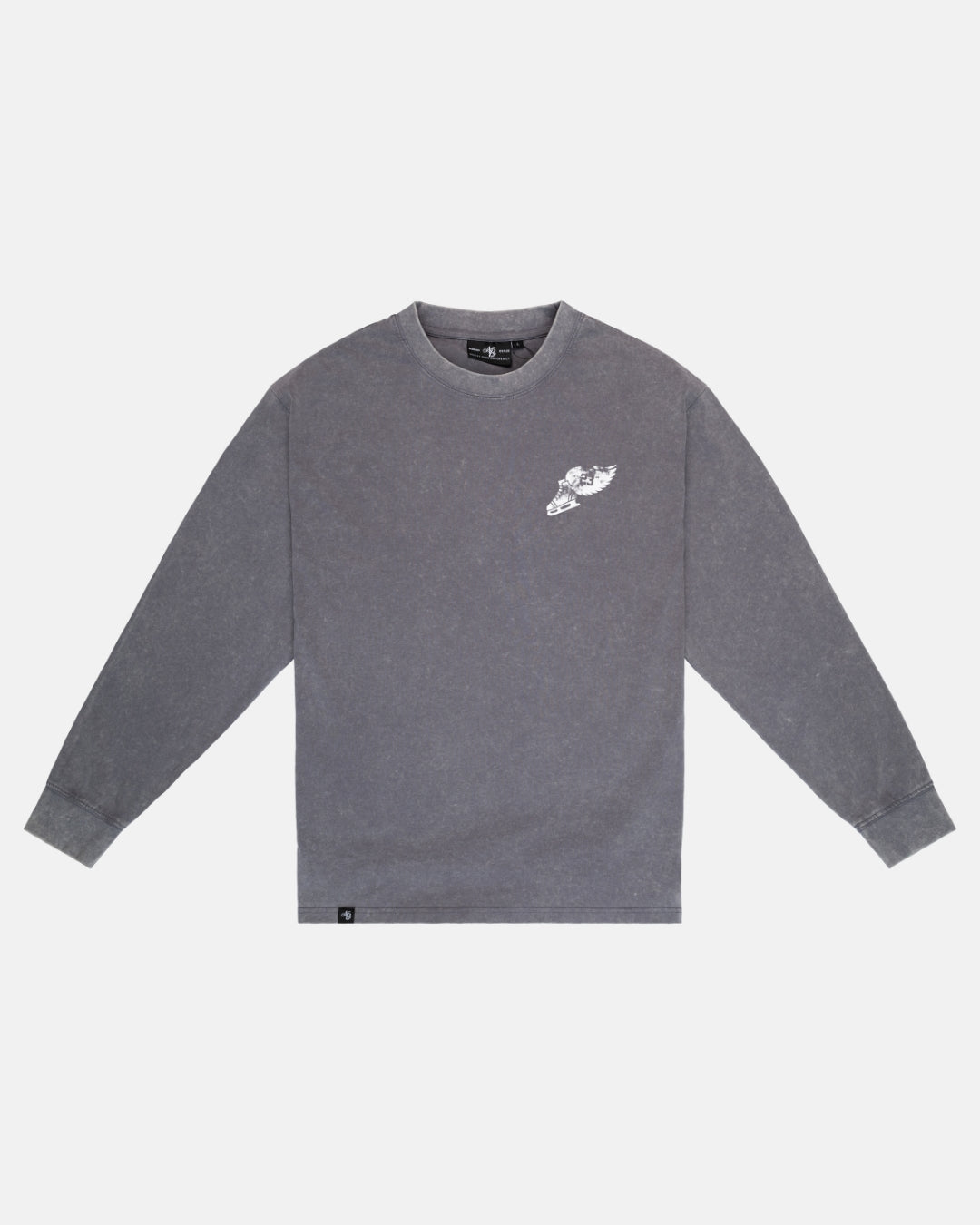 Vintage Hockey Long Sleeve | Washed Grey