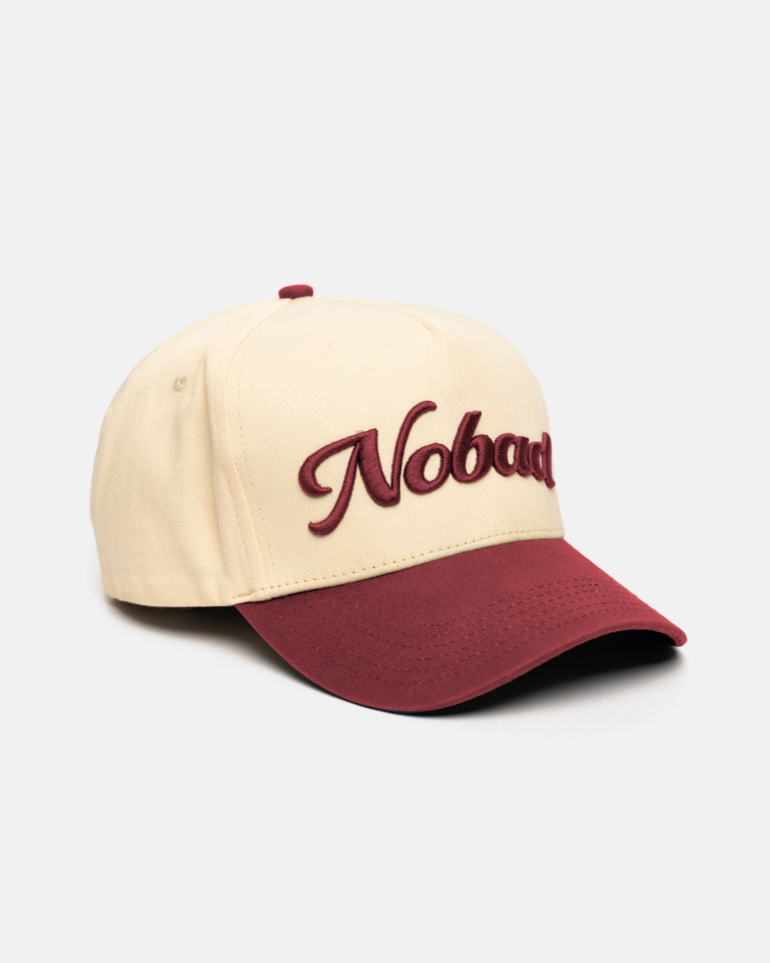 NOBAD Classic Red Snapback Hat