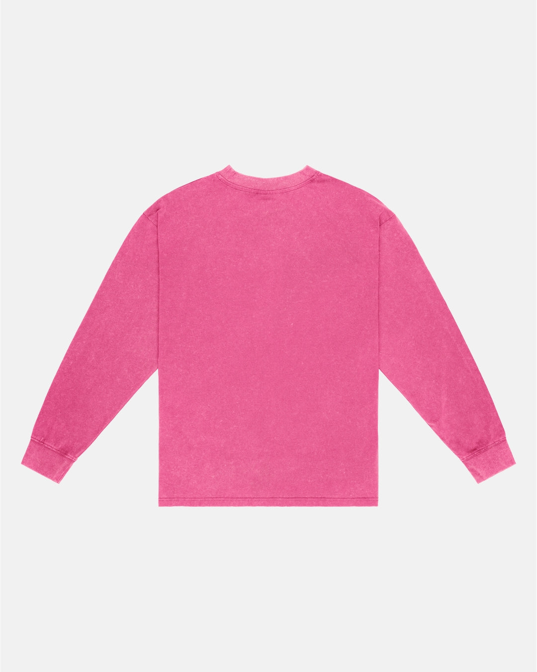 Vintage Embroidered Long Sleeve | Washed Pink