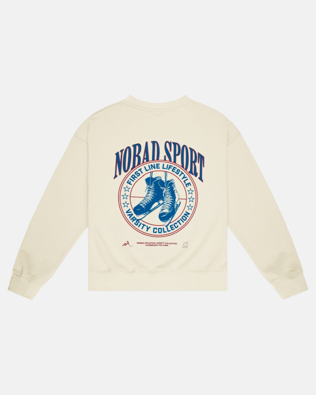 Varsity Crewneck | Cream