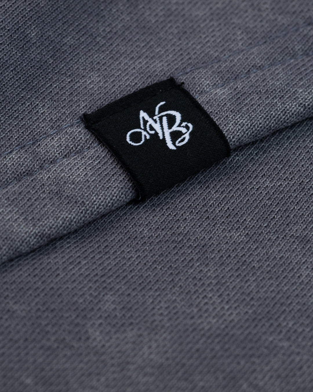 Vintage Embroidered Hoodie - Washed Grey