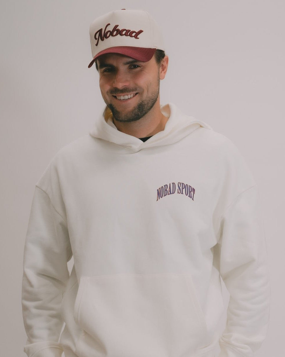 Varsity Hoodie | Cream