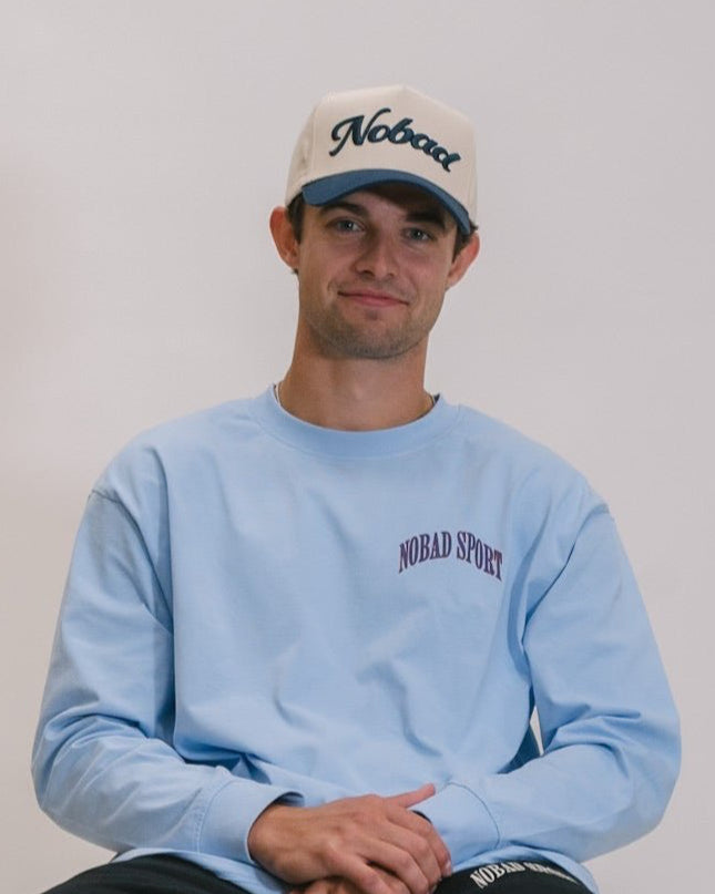 NOBAD Classic Navy Snapback Hat-4