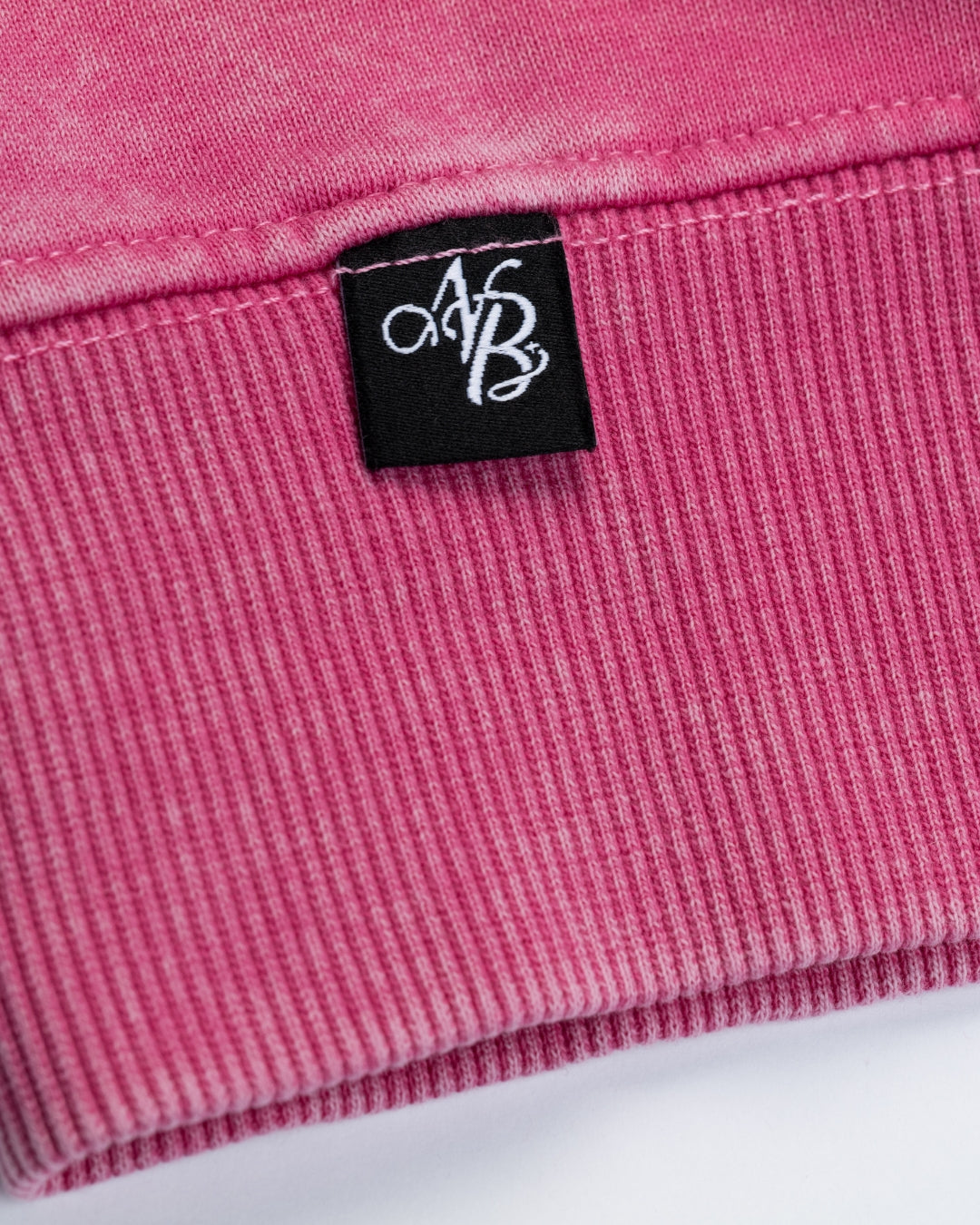 Vintage Embroidered Crewneck | Washed Pink