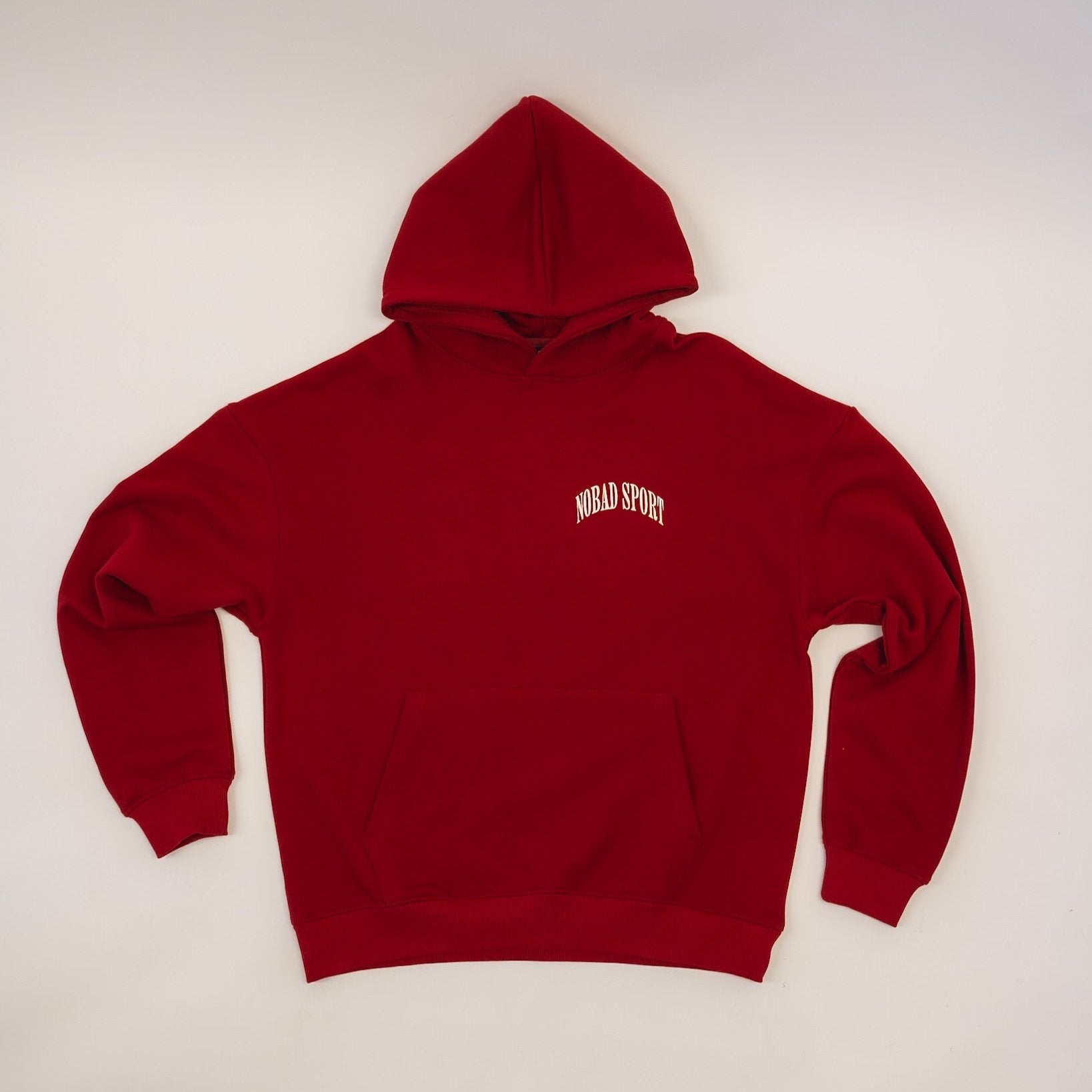 Varsity NOBAD Sport Red Hoodie