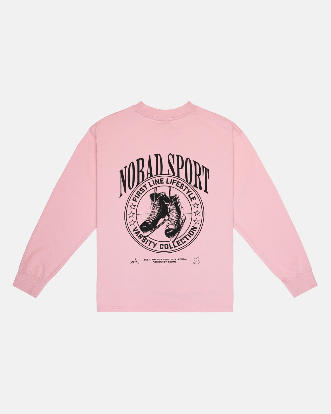 Varsity Long Sleeve | Dusty Pink
