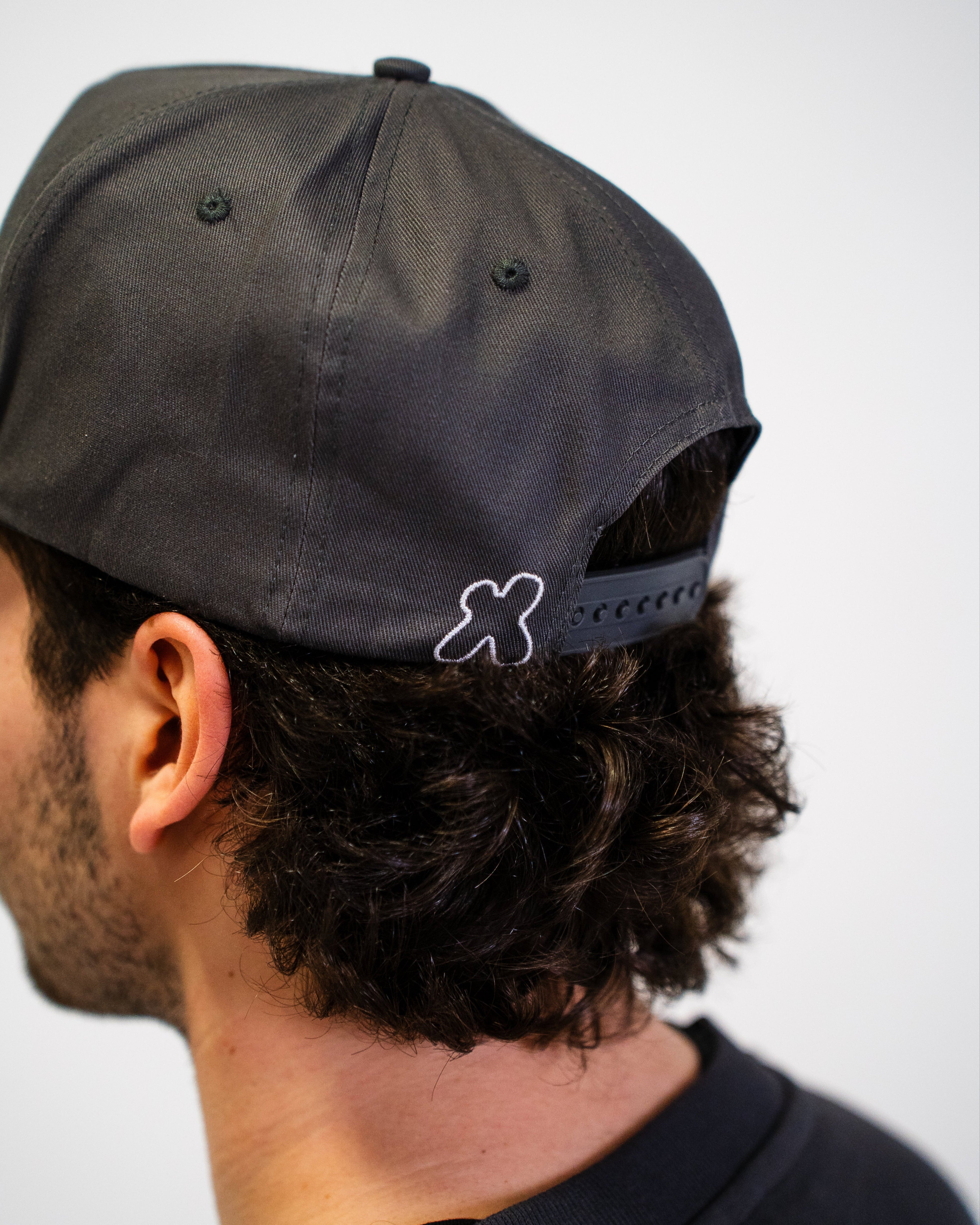 NOBAD Classic Charcoal Snapback Hat
