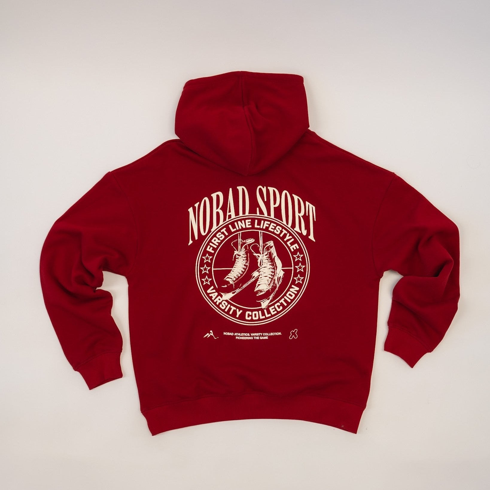 Varsity NOBAD Sport Red Hoodie