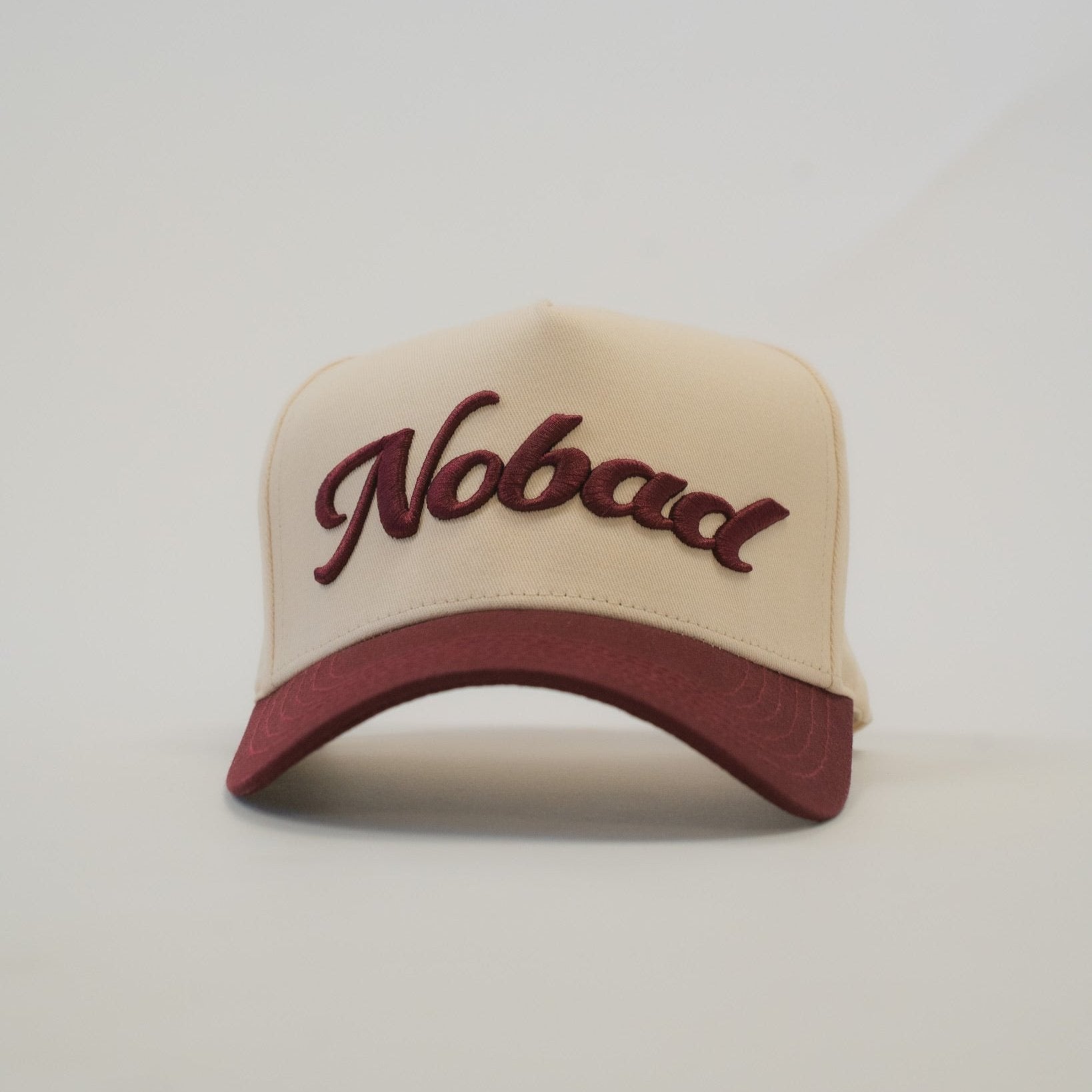 NOBAD Classic Red Snapback Hat