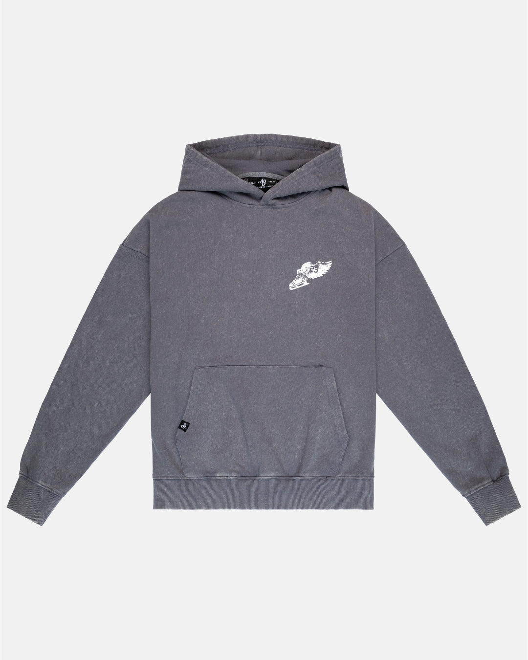 Vintage Hockey Hoodie | Washed Grey
