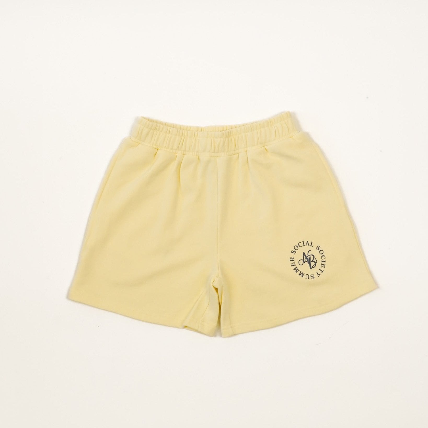 YELLOW OFF-SEASON SWEAT SHORTS