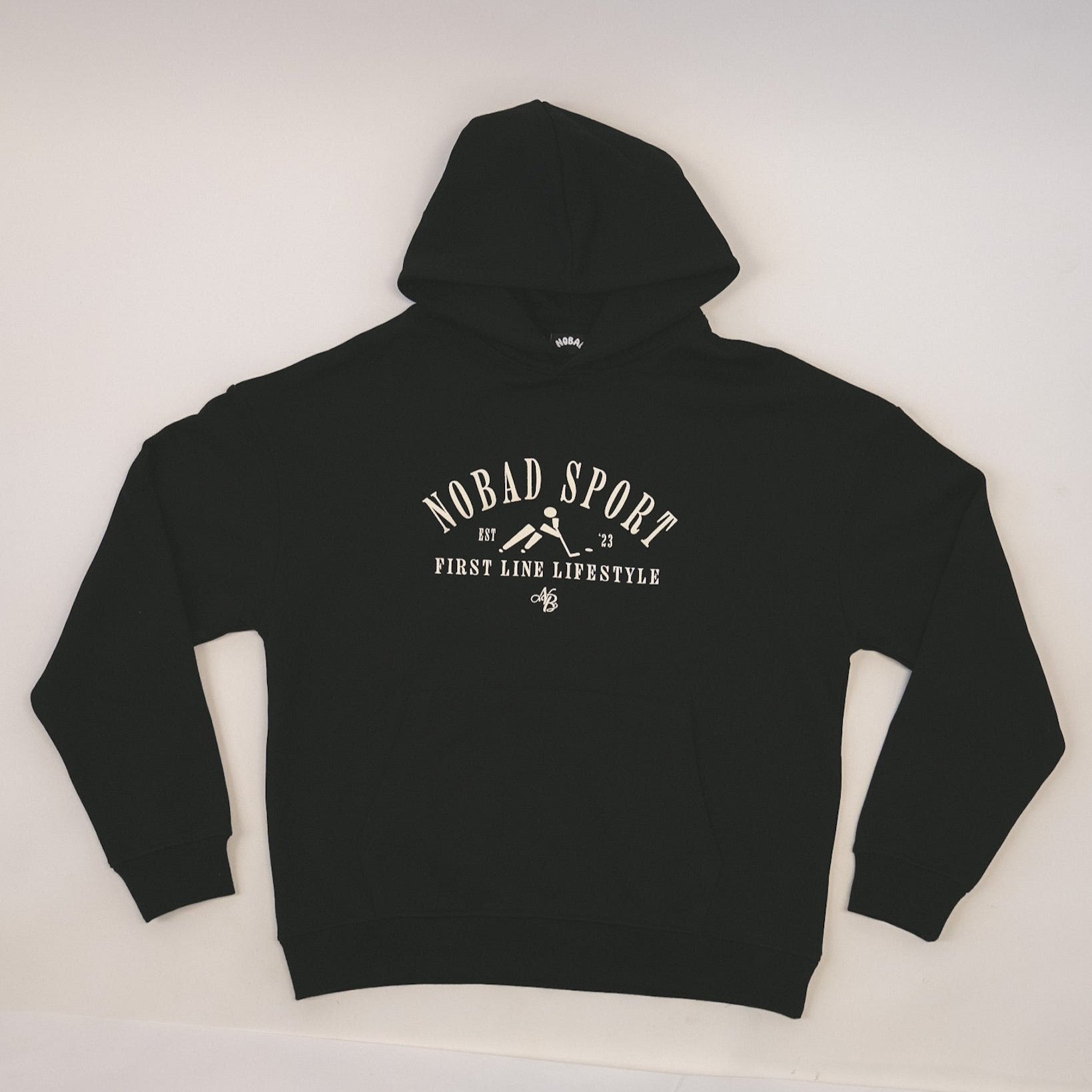 First Line NOBAD Sport Black Hoodie