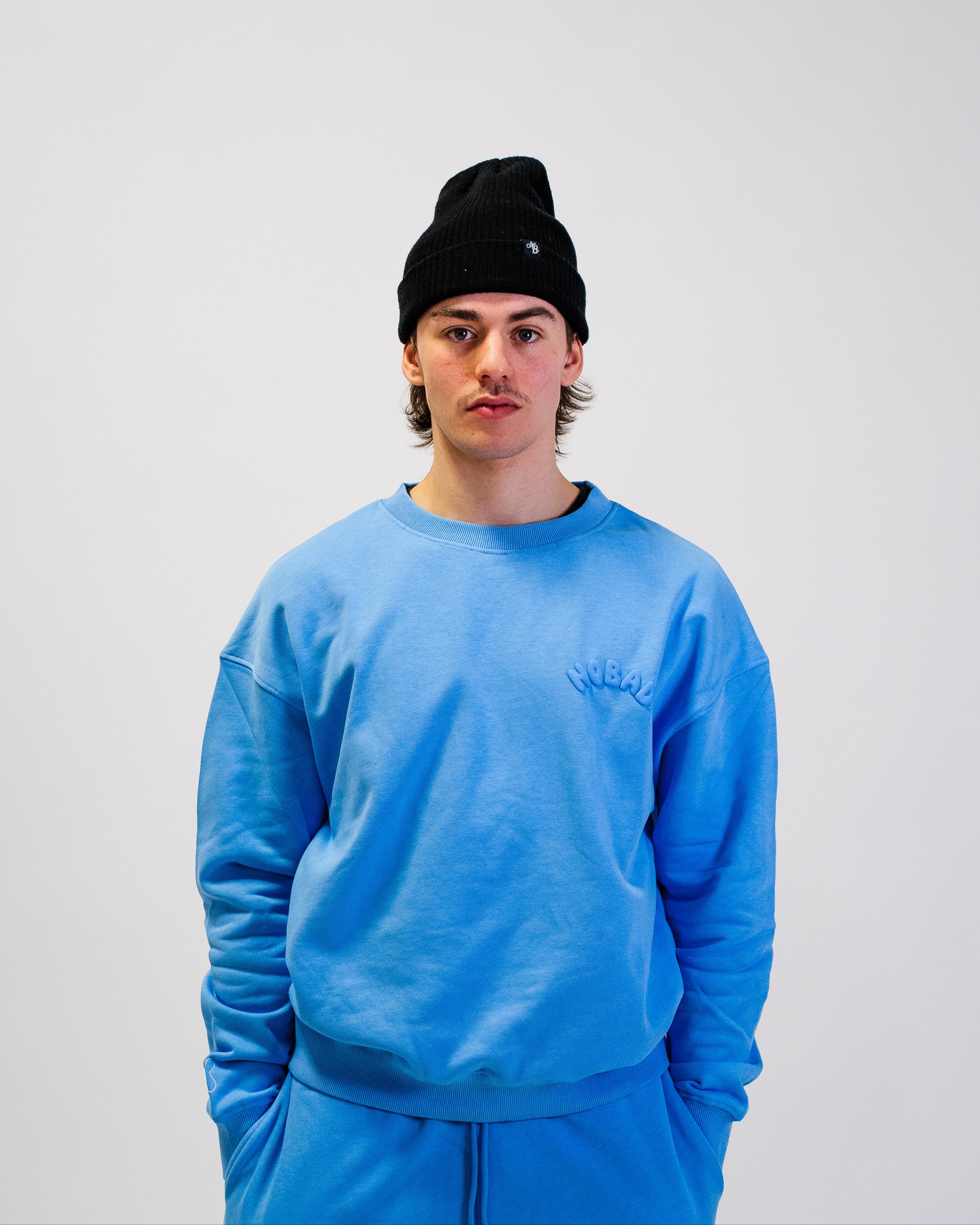 Core Crewneck | Pool Blue