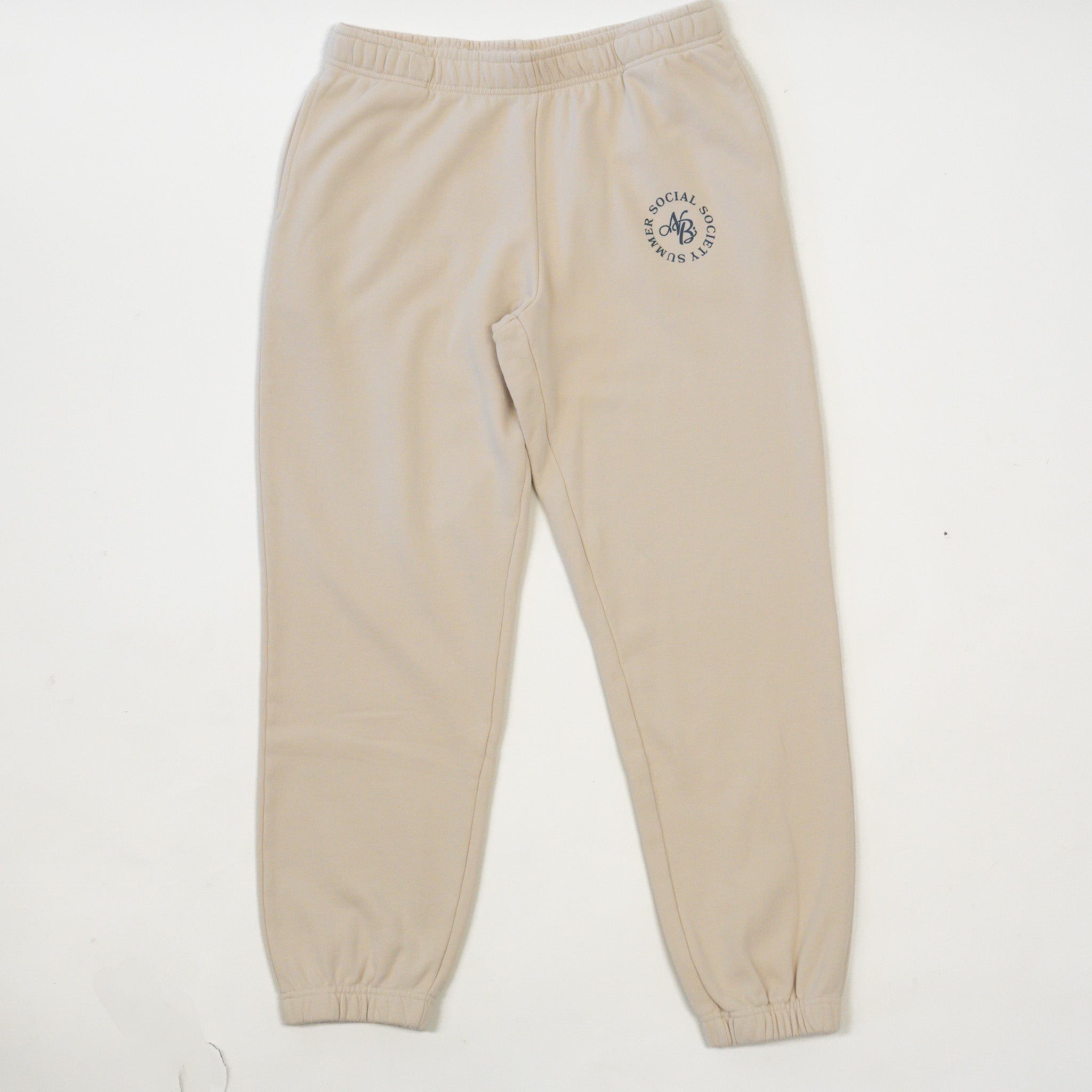 TAN OFF-SEASON SWEAT PANTS