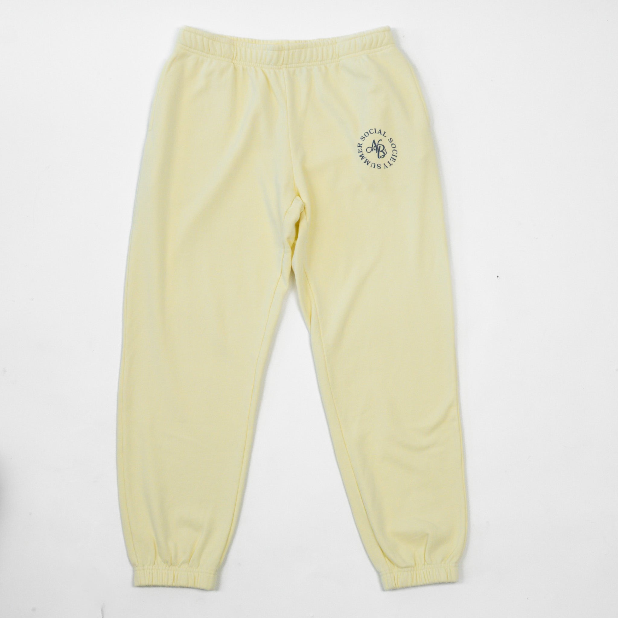 YELLOW OFF-SEASON SWEAT PANTS