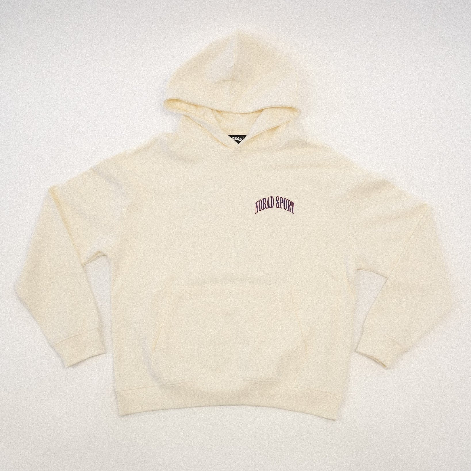 Varsity NOBAD Sport Cream Hoodie