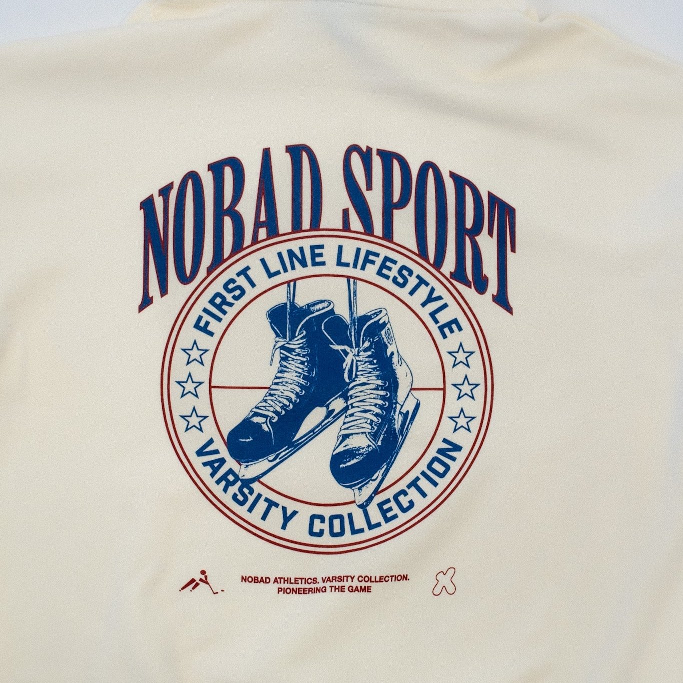 Varsity NOBAD Sport Cream Hoodie