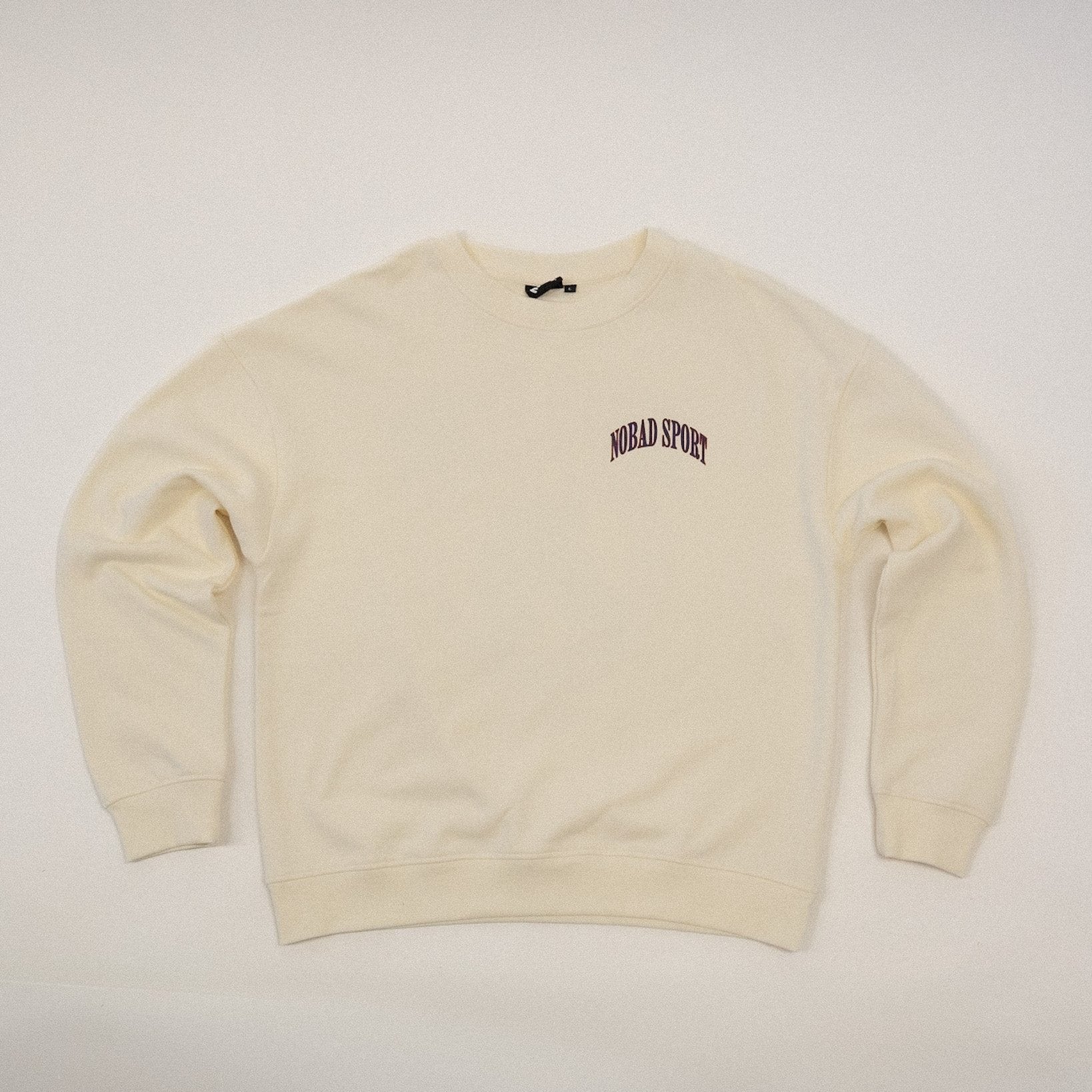 Varsity NOBAD Sport Cream Crewneck