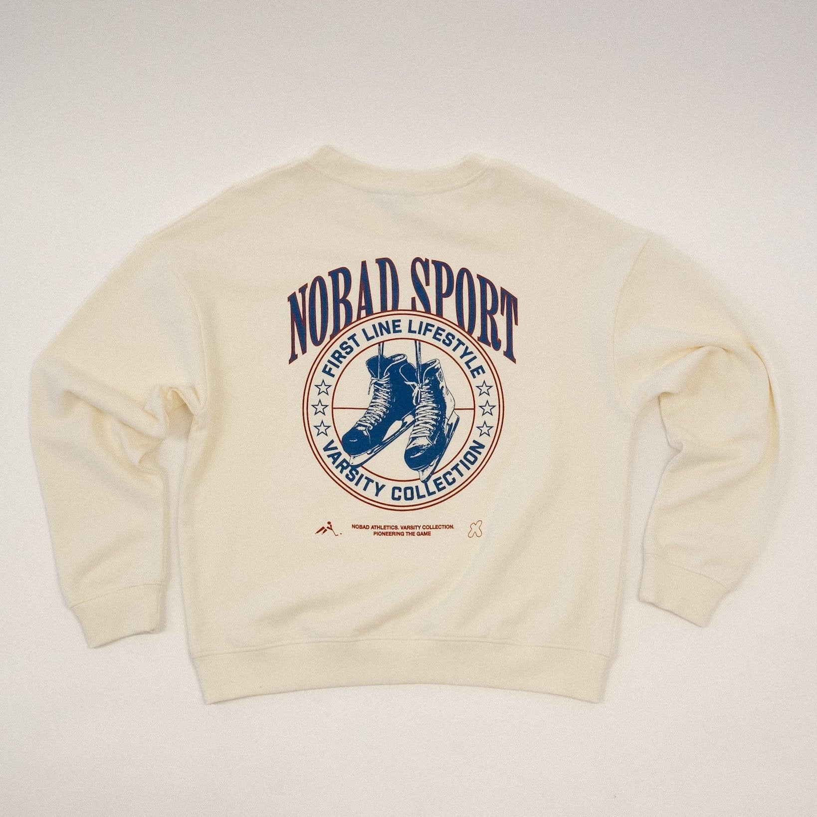 Varsity NOBAD Sport Cream Crewneck