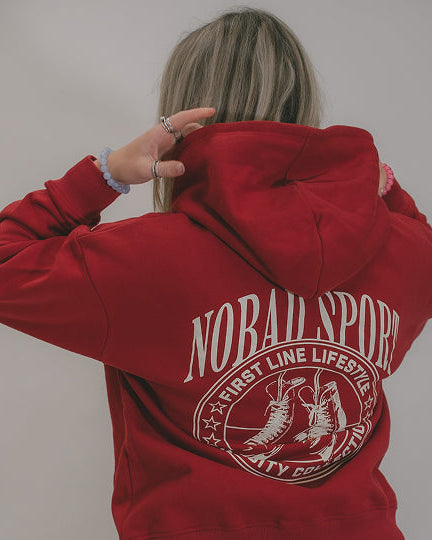 Varsity Hoodie | Red-thumbmail-5