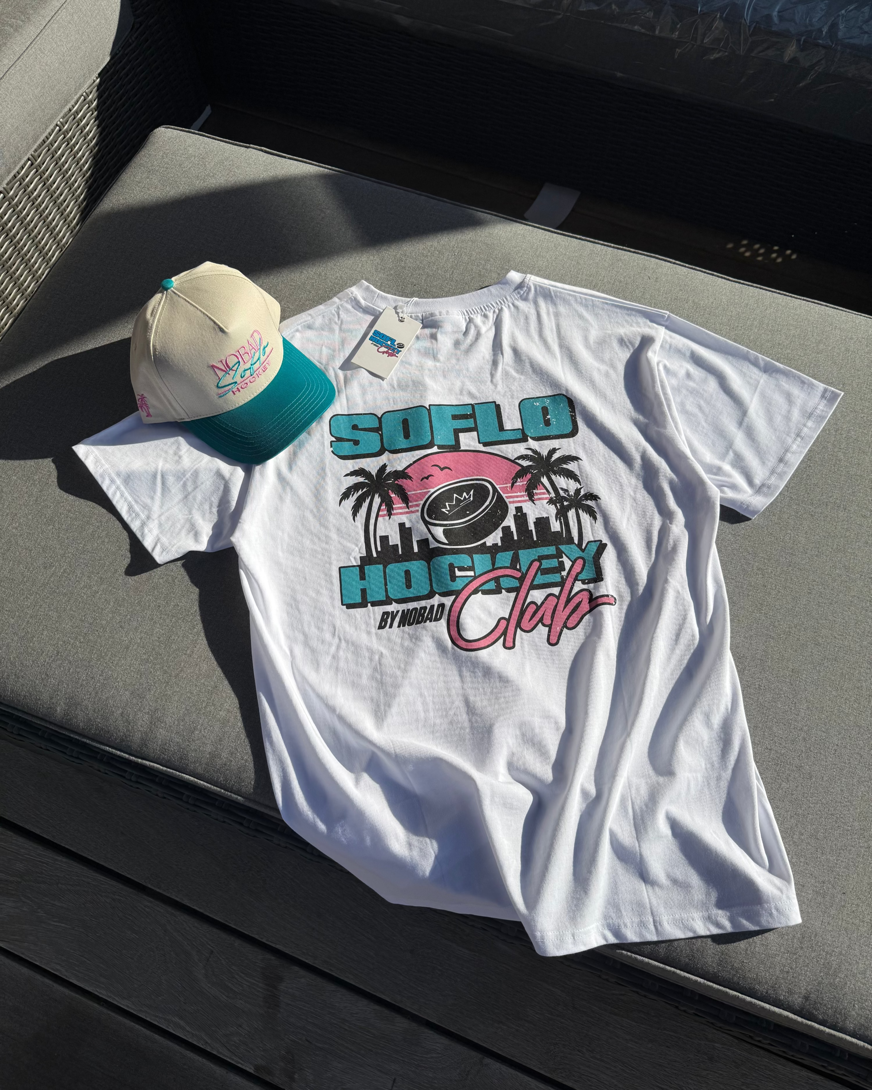 SoFlo Hockey T-Shirt | White