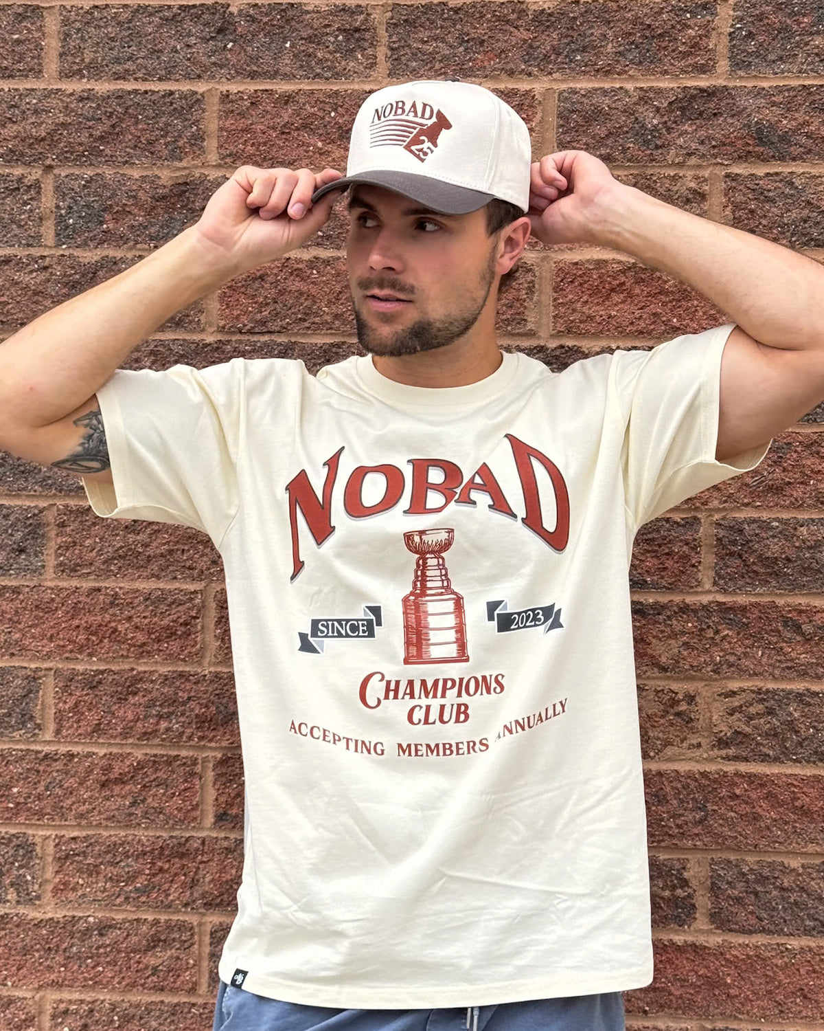 Champions Club Boxy T-Shirt | Slate Blue-thumbmail-3