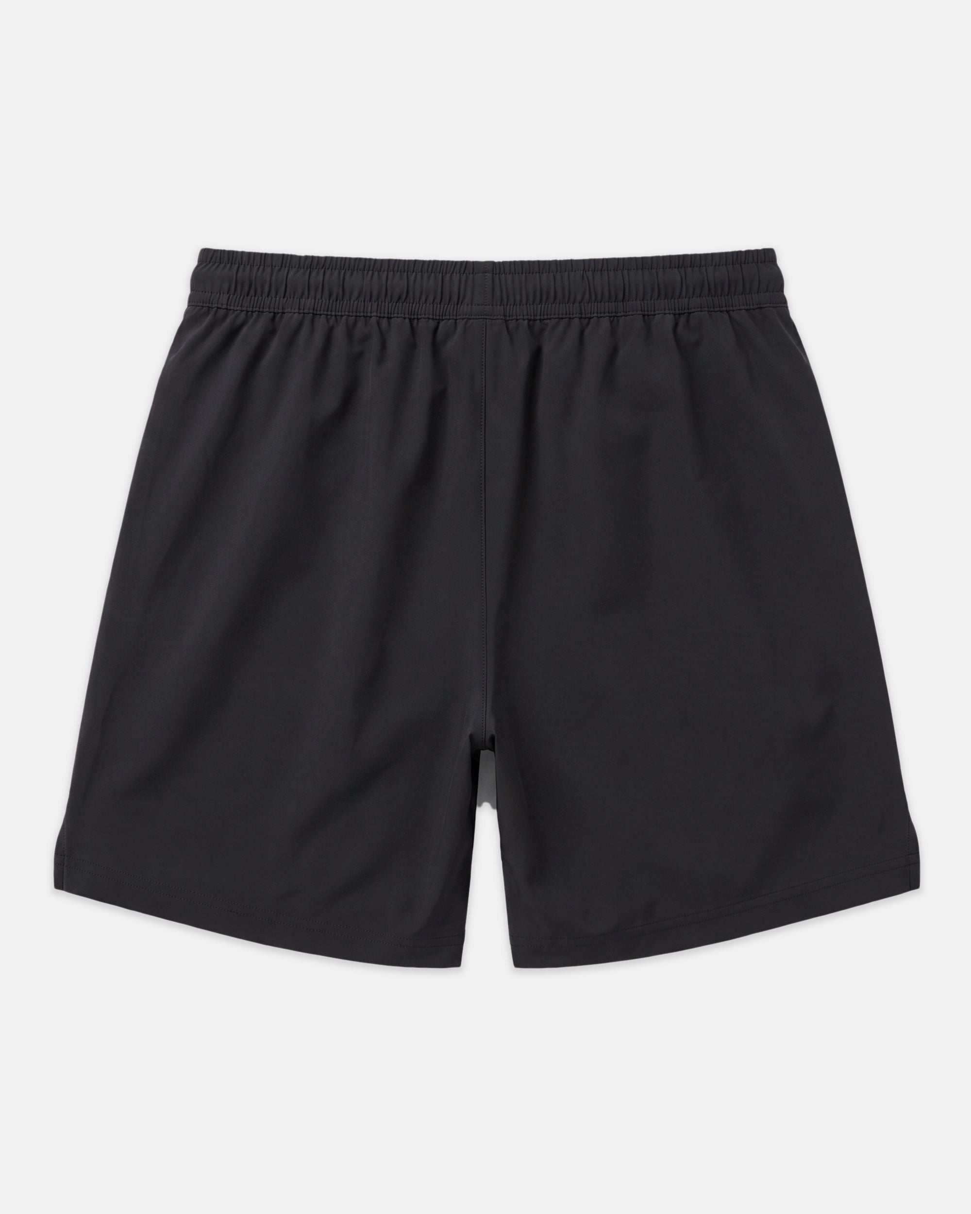 NOBAD Performance Shorts in black, back view