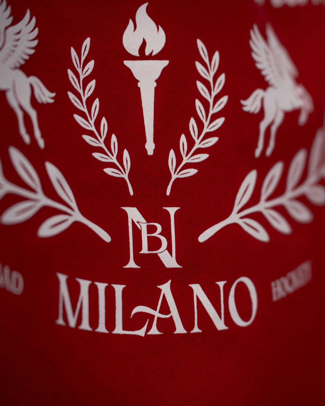 Ballum Aurum Hoodie | Red-thumbmail-4