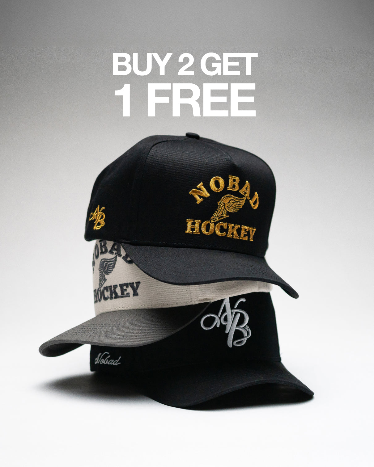 Vintage Hockey Hat | Black