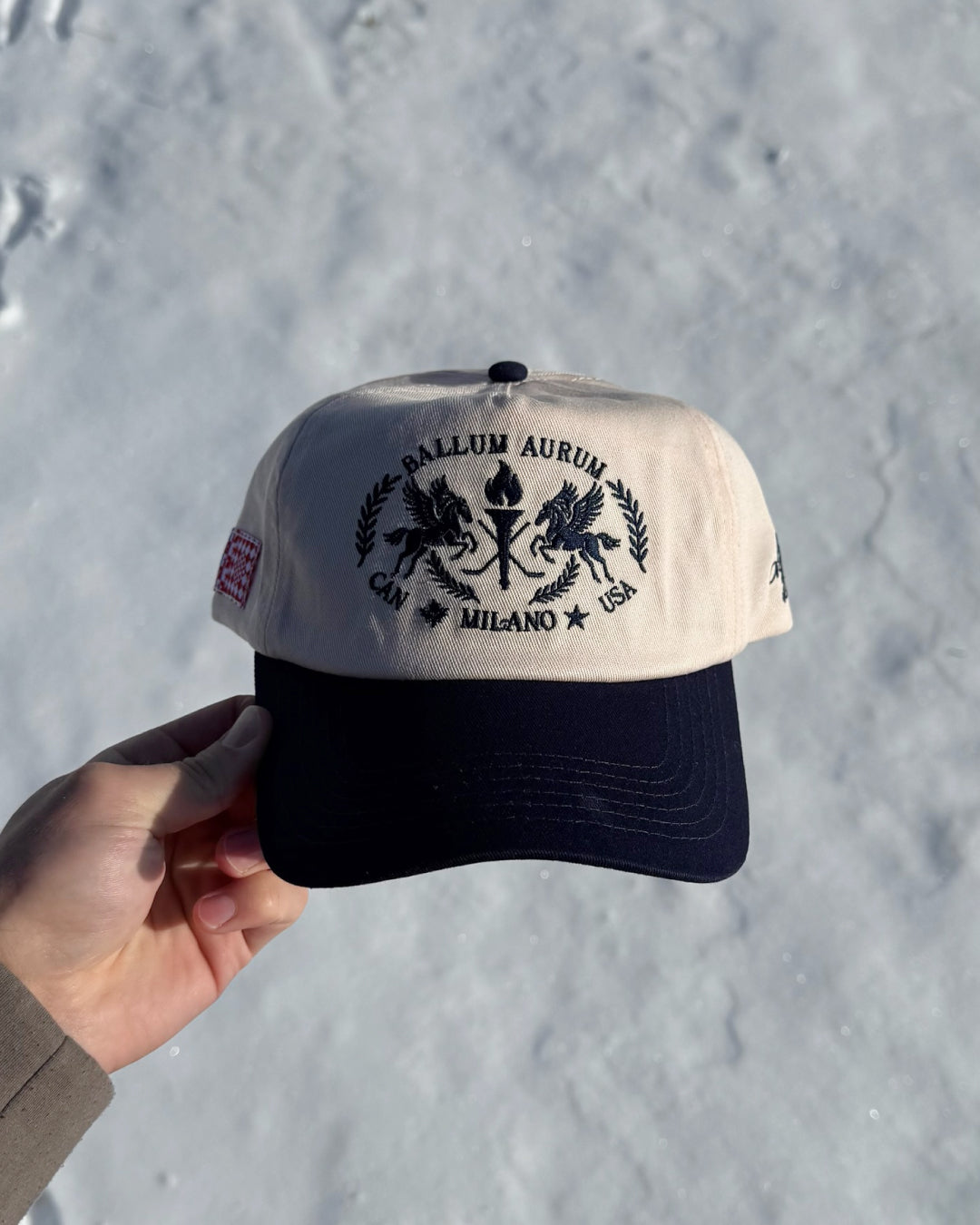 Ballum Aurum Hat | Blue and white