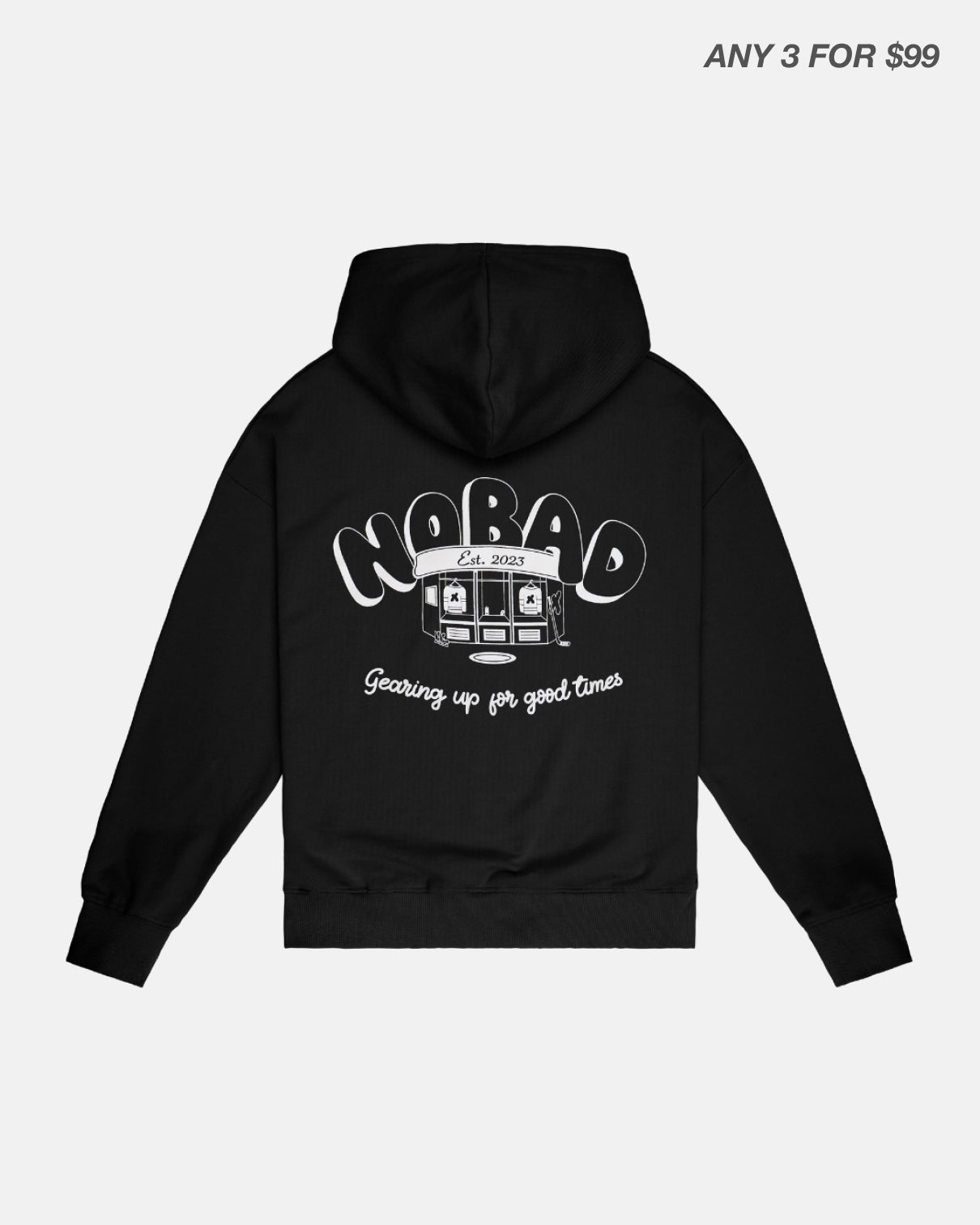 The Founders Hoodie | Black