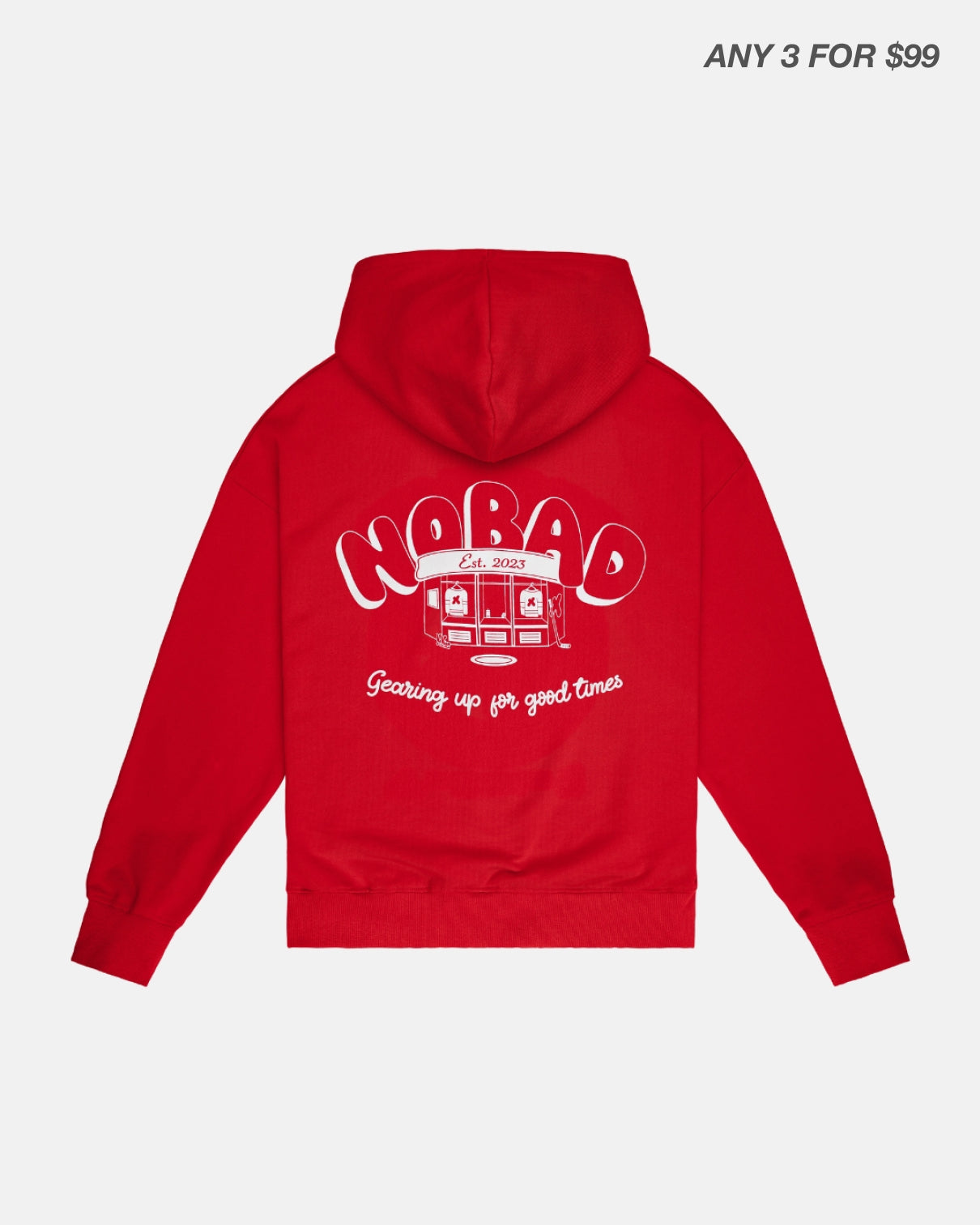 The Founders Hoodie | Red