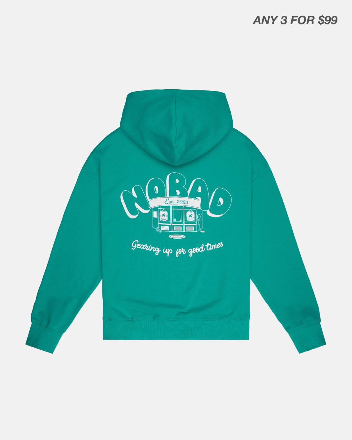 The Founders Hoodie | Teal