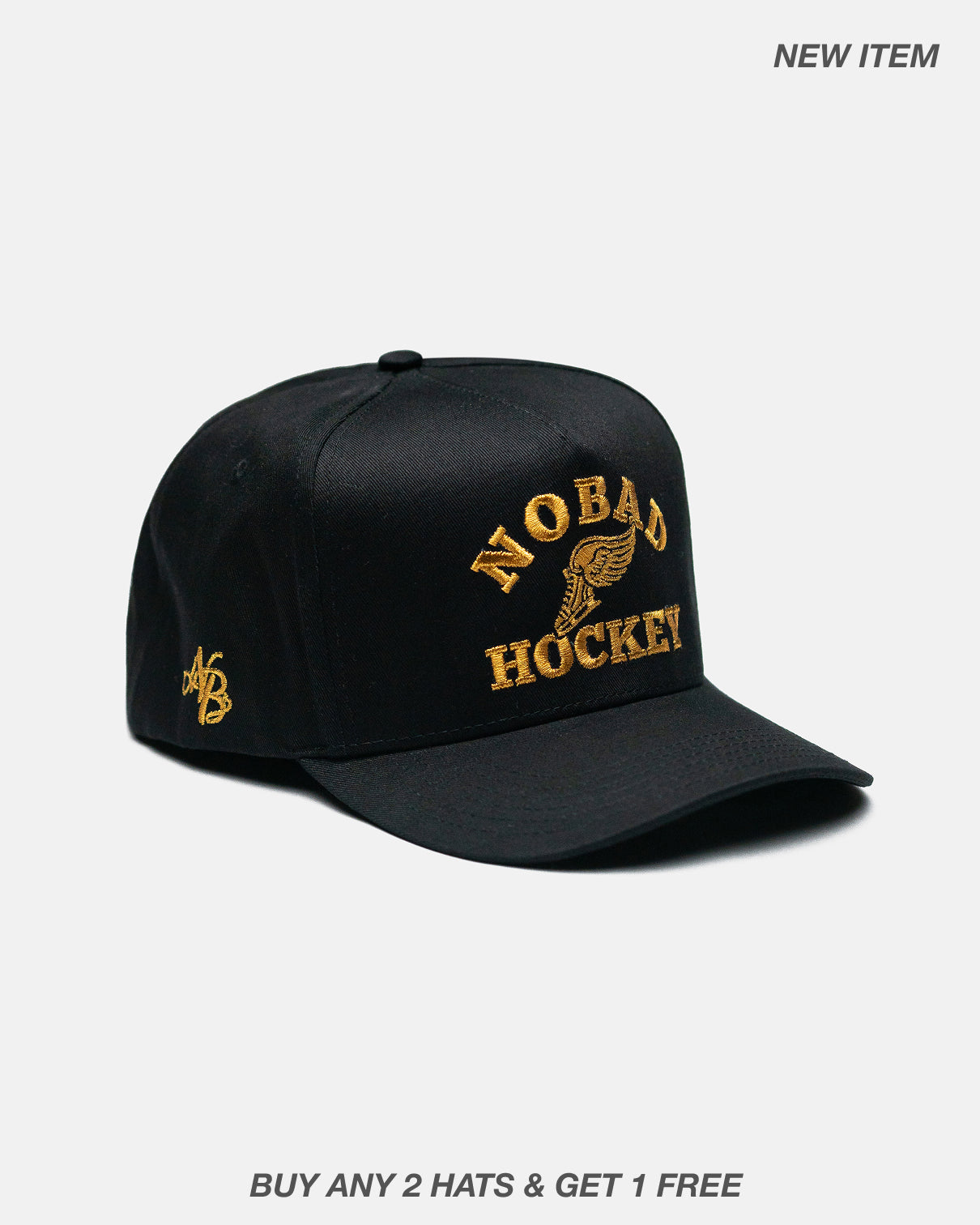 Vintage Hockey Hat | Black