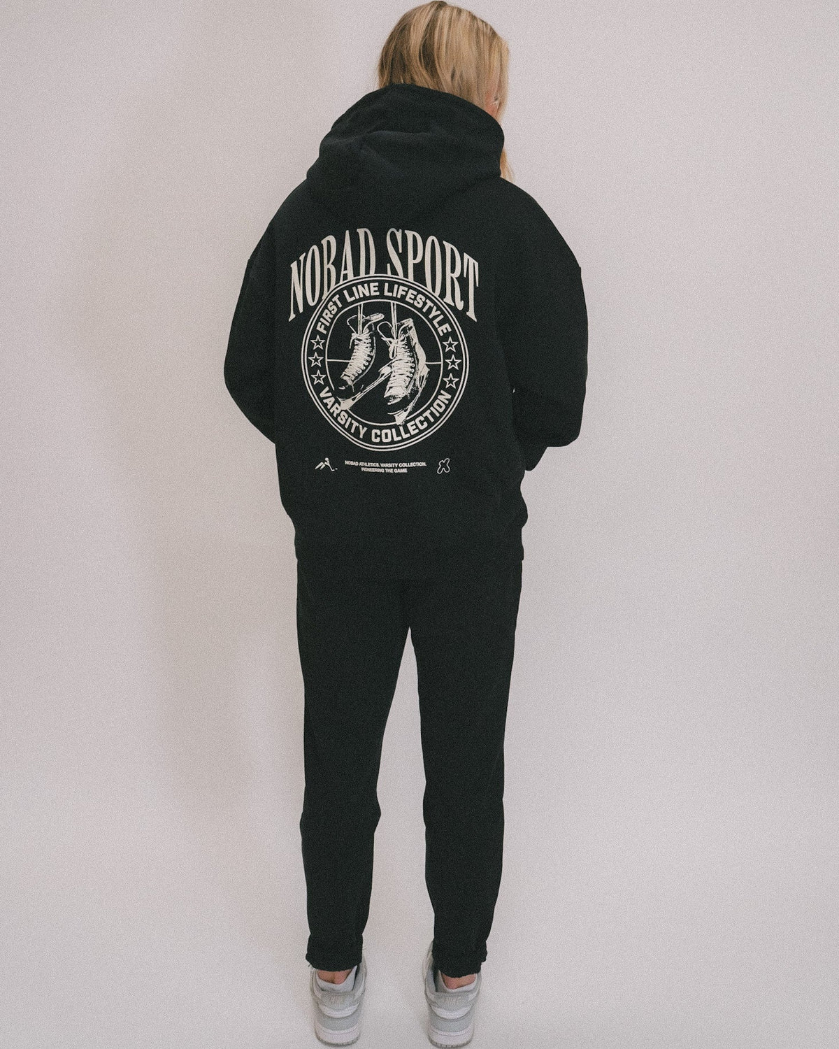 Varsity Hoodie | Black-thumbmail-3