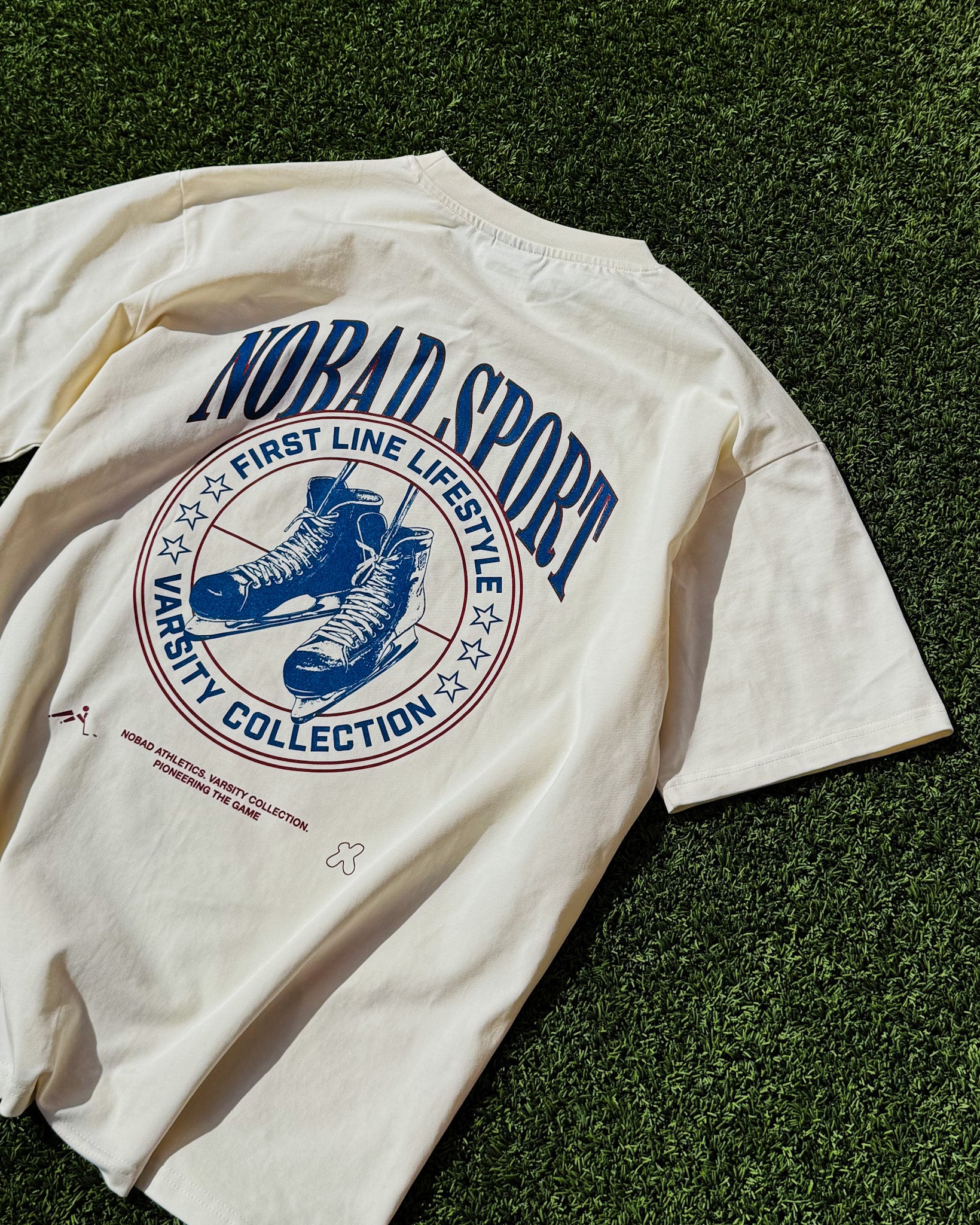 Varsity T-Shirt | Cream