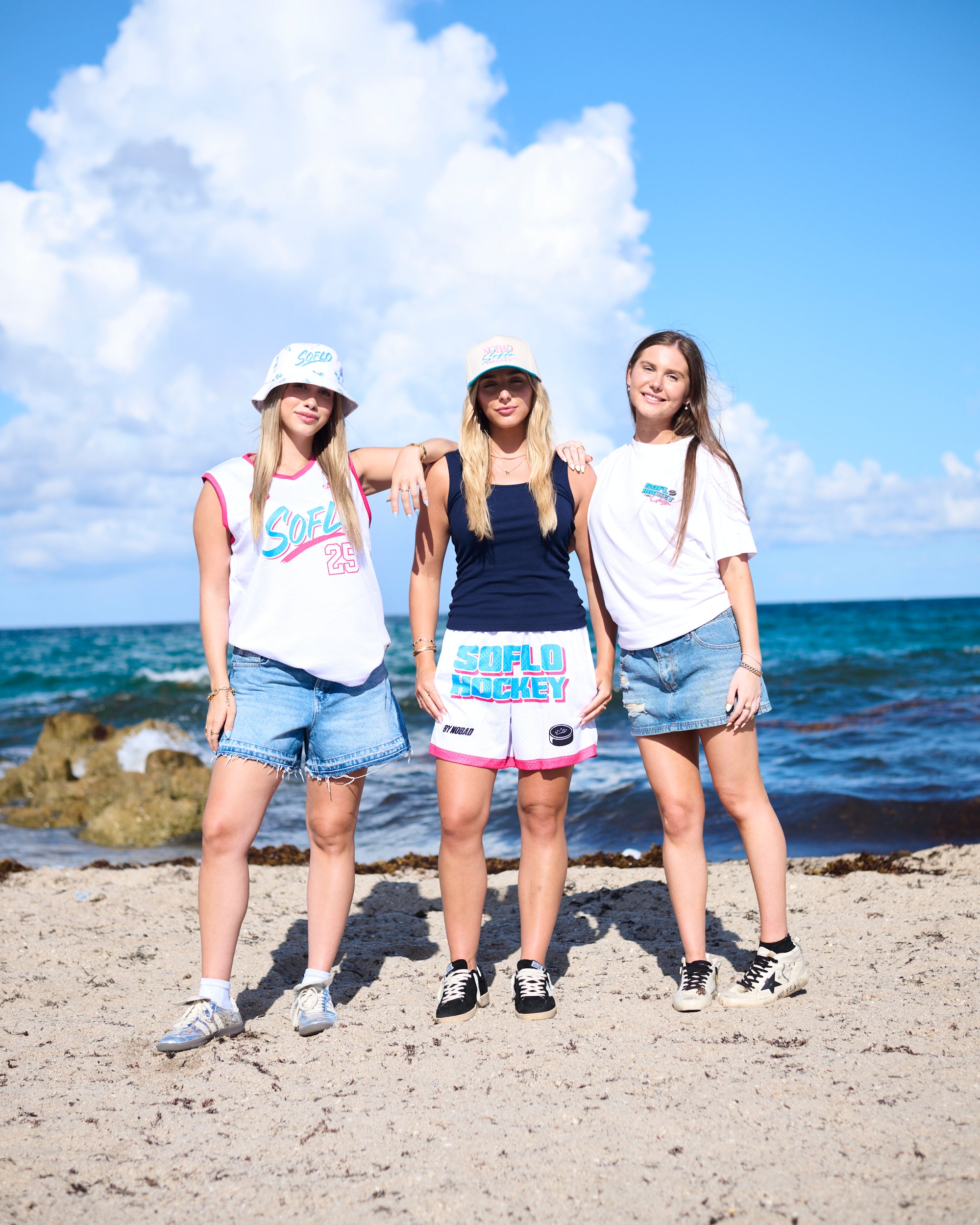 SoFlo Hockey T-Shirt | White