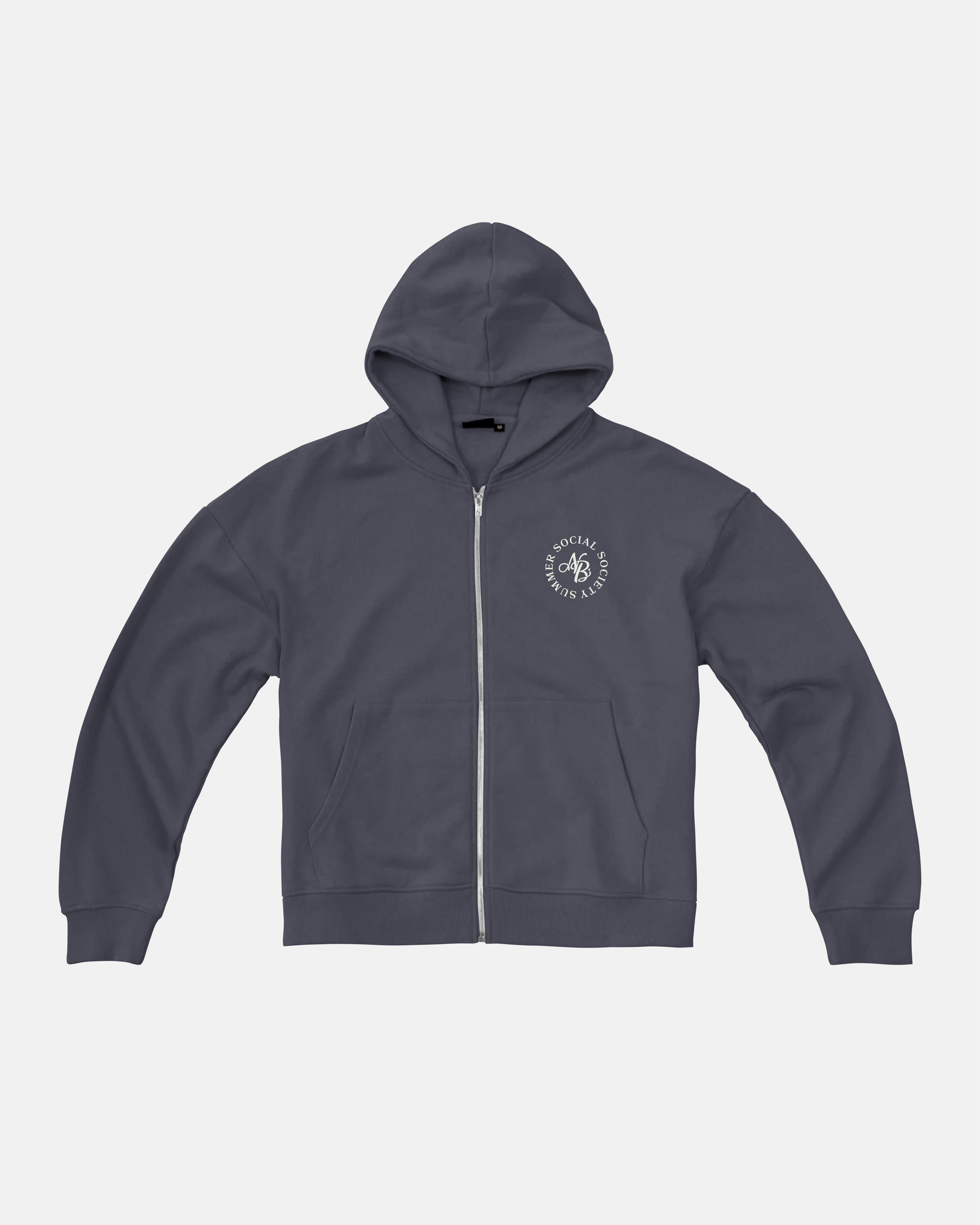 Off-Season Zip-Up | Slate Grey