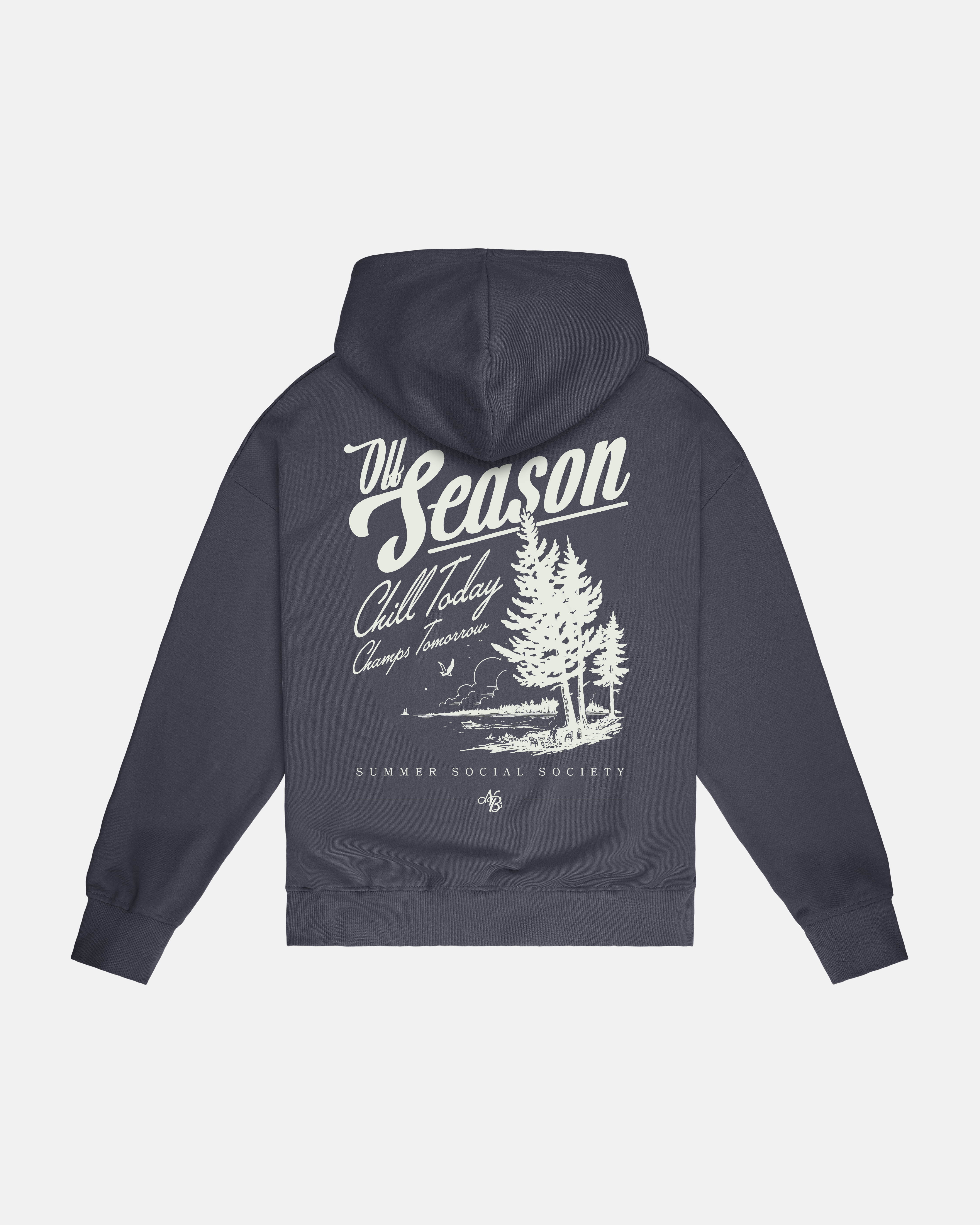 Off-Season Zip-Up | Slate Grey