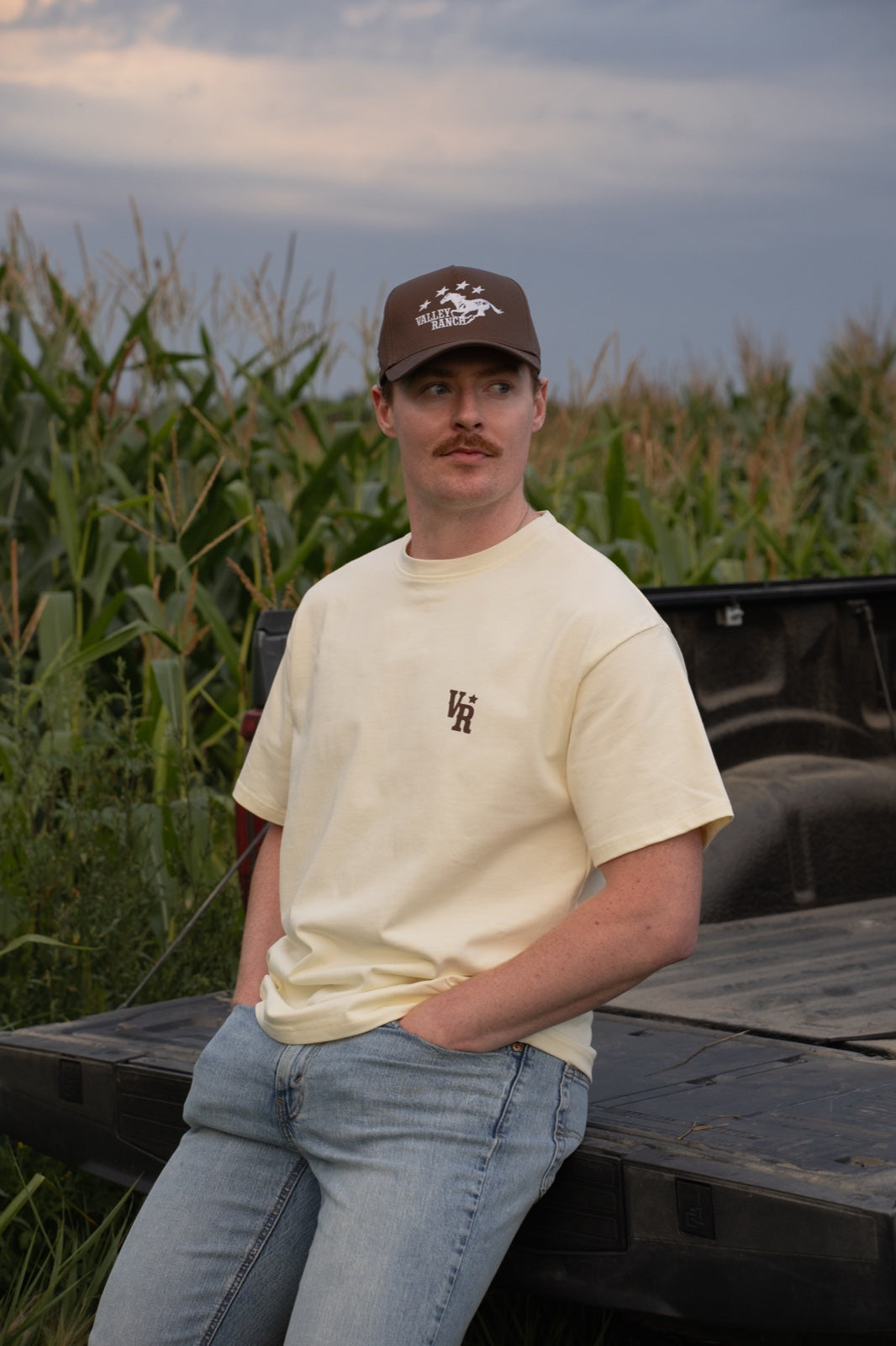 Valley Ranch T-shirt lifestyle portrait