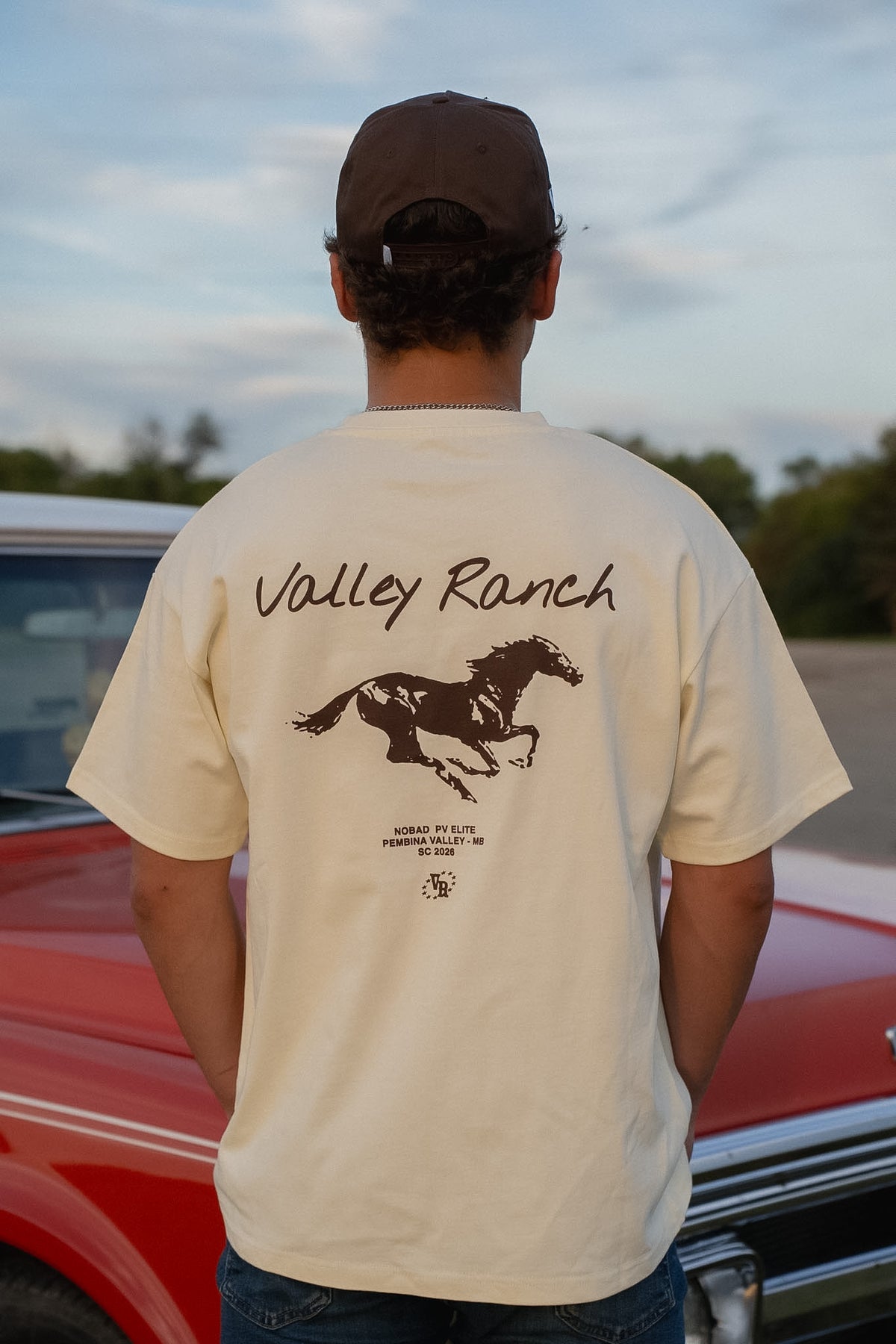Valley Ranch T-shirt back graphic